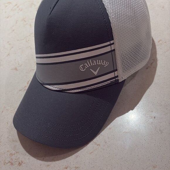 Callaway golf striped ballcap snapback - Picture 2 of 7